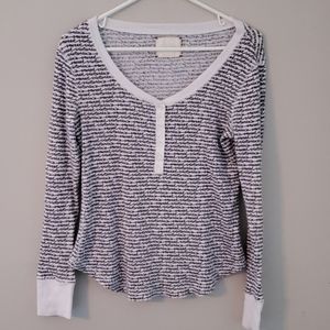 Victoria Secret long sleeve pajama shirt